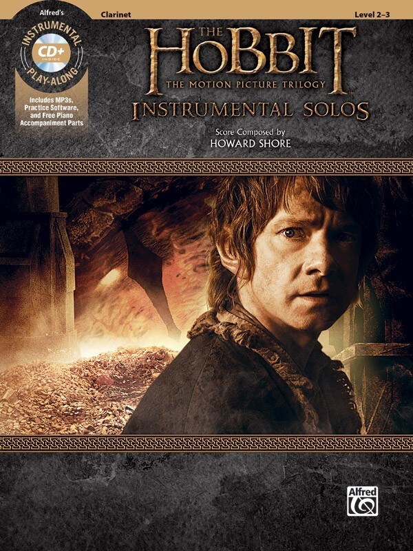 The Hobbit: The Motion Picture Trilogy Instrumental Solos fr Klarinet<br>