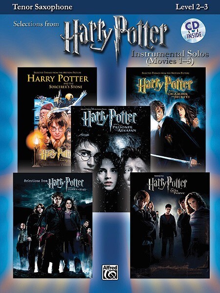 Harry Potter Instrumental Solos (Movies 1-5) fr Tenorsaxophon<br>
