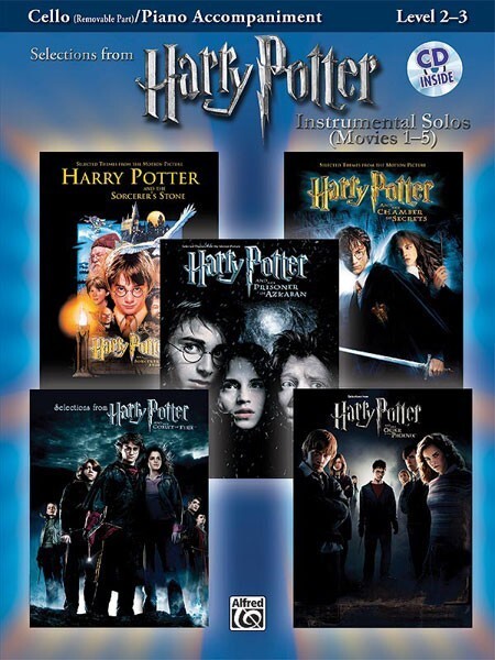 Harry Potter Instrumental Solos (Movies 1-5) fr Cello<br>