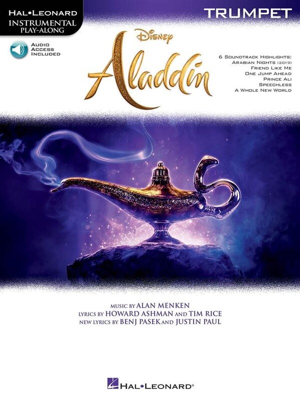 Aladdin fr Trompete<br>mit online Audio
