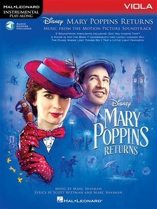 Mary Poppins Returns fr Cello<br>Instrumental Play-Along Series