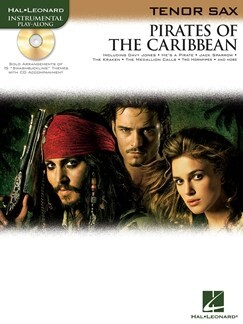 Pirates of the Caribbean fr Tenorsaxophon<br>Instrumental Play-Along