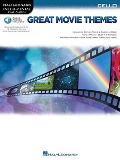 Great Movie Themes fr Cello<br>Instrumental Play-Along
