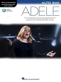Adele fr Altsaxophon<br>Instrumental Play-Along