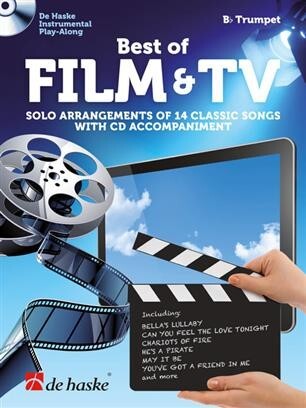 Best of Film & TV fr Trompete<br>Solo Arrangements of 14 Classic Songs with CD Accompaniment