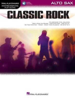Classic Rock fr Altsaxophon<br>Buch + Online-Audio