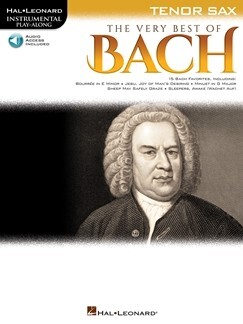 The Very Best of Bach fr Tenorsaxophon<br>Instrumental Play-Along