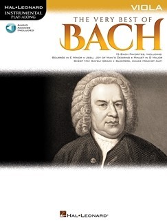 The Very Best of Bach fr Viola<br>Instrumental Play-Along