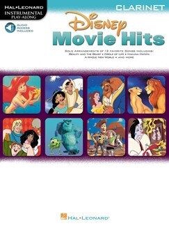 Disney Movie Hits fr Klarinette<br>Instrumental Play-Along