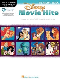 Disney Movie Hits fr Tenorsaxophon<br>Instrumental Play-Along