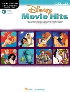 Disney Movie Hits fr Cello<br>Instrumental Play-Along