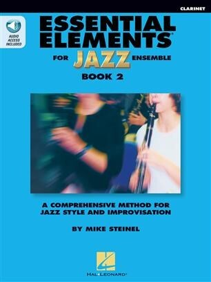 Essential Elements for Jazz Ensemble - Klarinette<br>Book 2 - Buch + online media