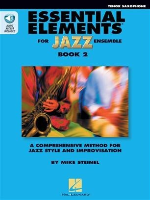 Essential Elements for Jazz Ensemble - Tenor Sax<br>Book 2 - Buch + online media