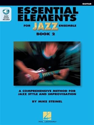 Essential Elements for Jazz Ensemble - Guitar<br>Book 2 - Buch + online media