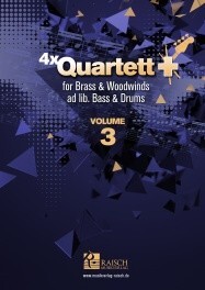 Quartett +   Vol 3   fr 4-6 Trompeten<br>Partitur + Stimmen