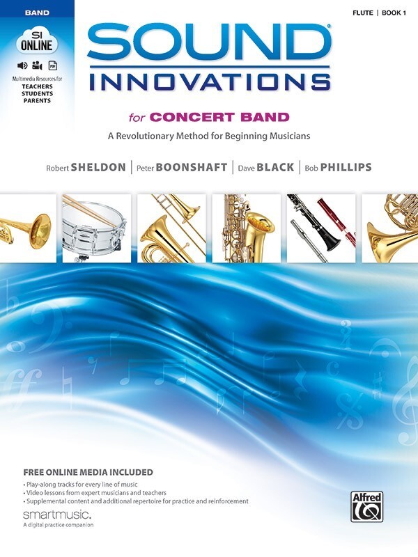 Sound Innovations for Concert Band, Book 1 - Flte<br>Buch, CD+DVD