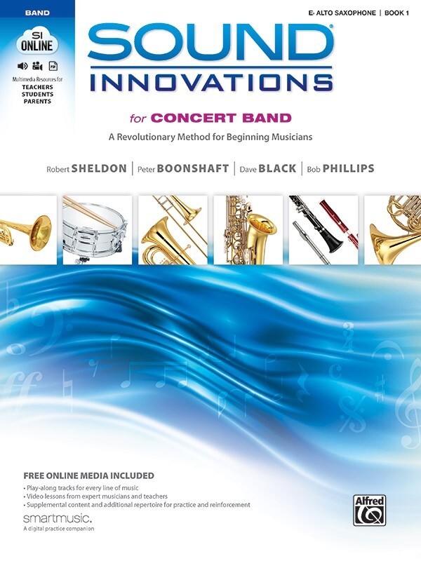 Sound Innovations for Concert Band, Book 1 - Altsax<br>Buch, CD+DVD