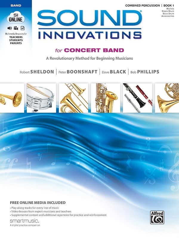 Sound Innovations for Concert Band, Book 1 - Combined Percussion<br>Buch, CD+DVD