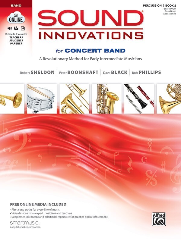 Sound Innovations for Concert Band, Vol.2 - Percussion<br>Buch, CD + DVD