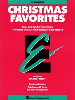 Essential Elements Christmas Favorites -Percussion<br>