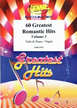 60 Greatest Romantic Hits Vol 3 fr Tuba + Piano<br>