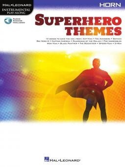 Superhero Themes - Horn<br>Buch + Online Audio