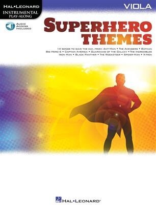 Superhero Themes - Viola<br>Buch + Online Audio