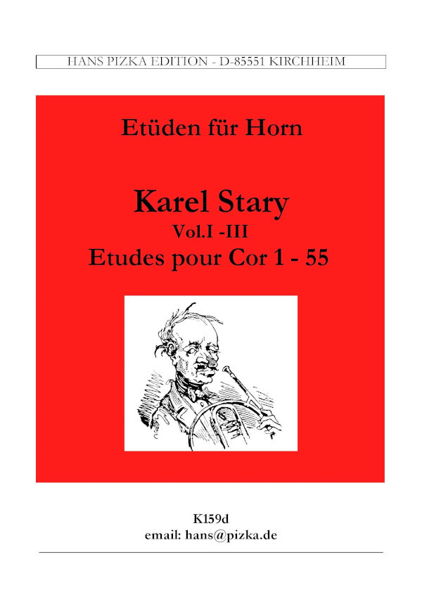 55 Etden alle 3 Bnde komplett<br>fr Horn