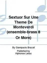 Sextuor sur une Theme de Monteverdi<br>Partitur