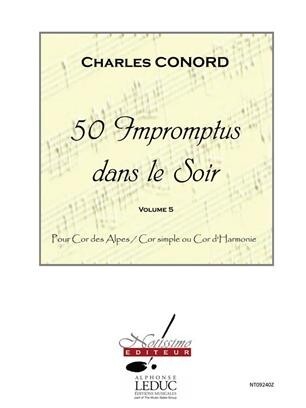 50 Impromptus Dans Le Soir Vol 5<br>Alphorn