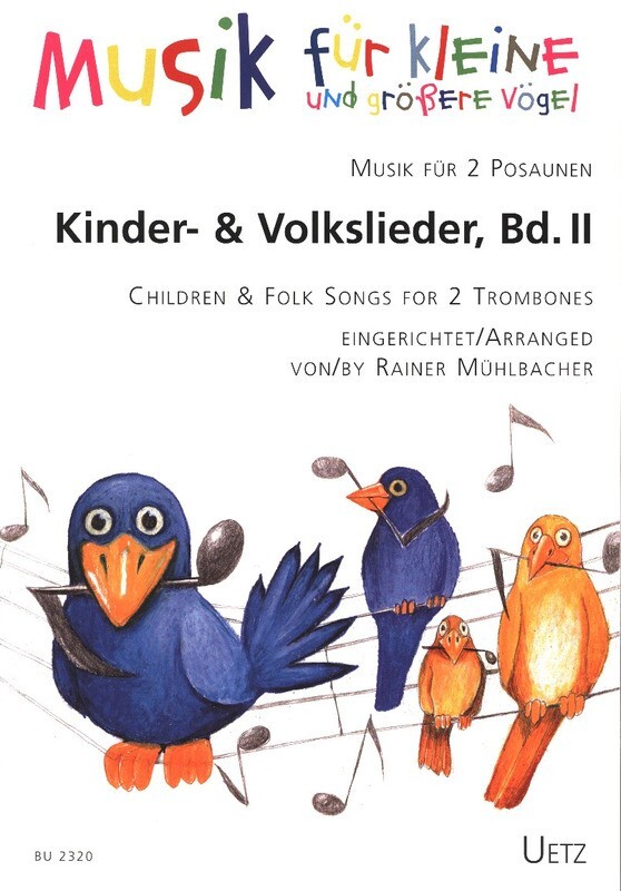 Kinder- & Volkslieder, Bd. 2<br>fr 2 Posaunen