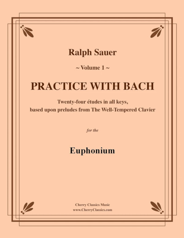 Practice with Bach - Vol 1<br>Euphonium  (B.C.)