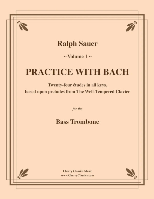 Practice with Bach - Vol 1<br>Bassposaune