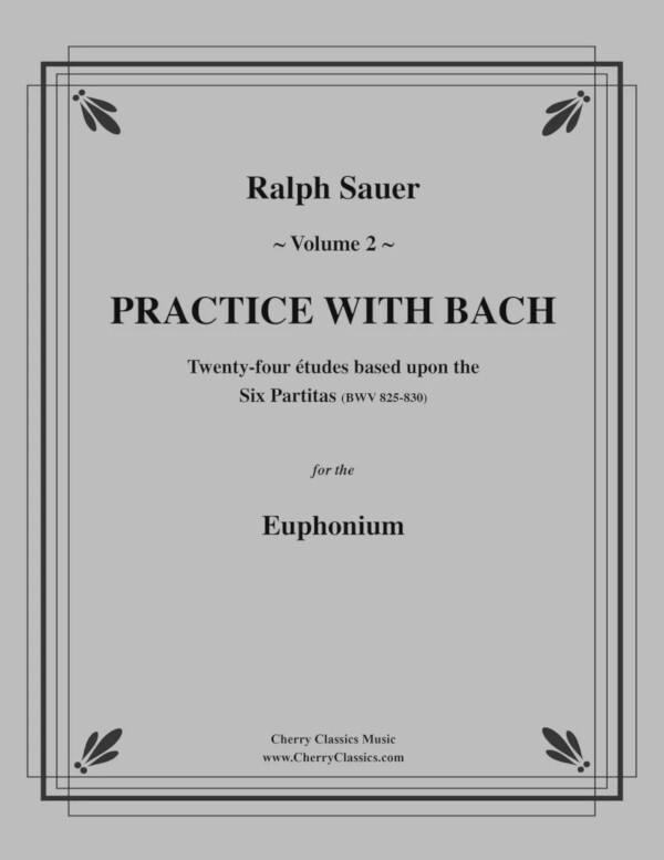 Practice with Bach - Vol 2<br>Euphonium  (B.C.)