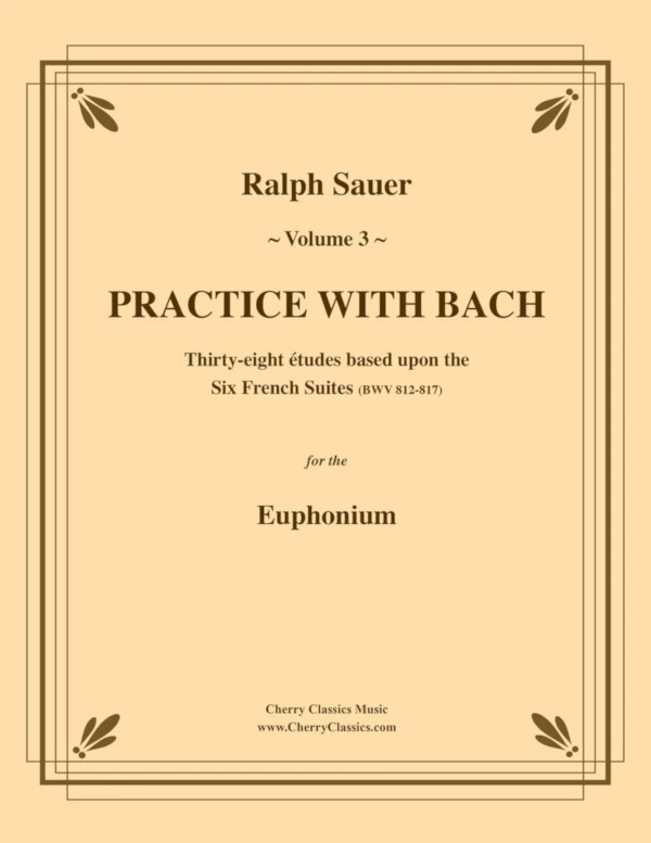 Practice with Bach - Vol 3<br>Euphonium  (B.C.)