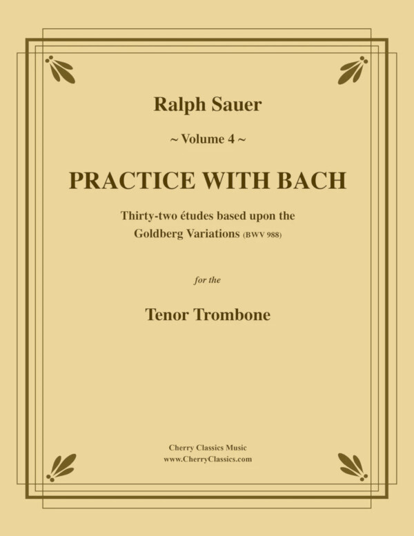 Practice with Bach - Vol 4<br>Tenorposaune