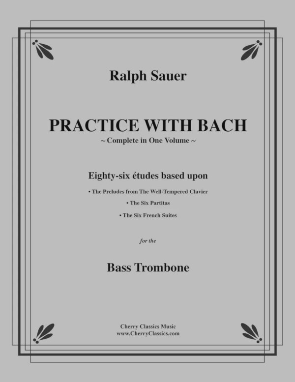 Practice with Bach - Vol 1-3 clp<br>Bassposaune