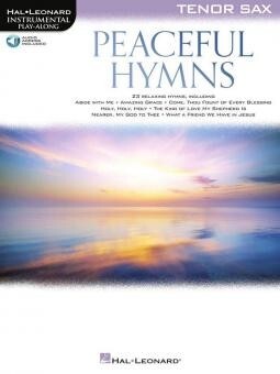 Peaceful Hymns<br>Tenor Sax + Online Audio