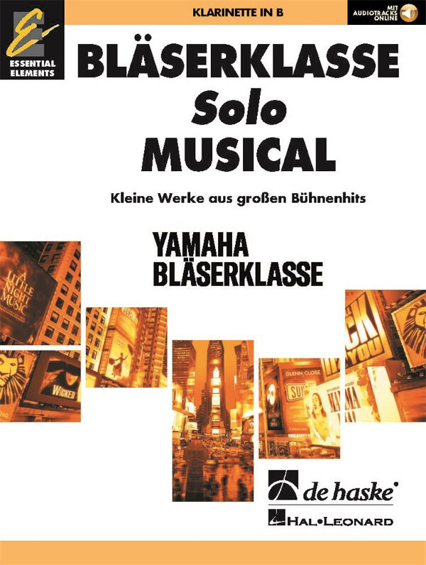 Blserklasse Solo  Musical<br>Klarinette in B mit online Audio