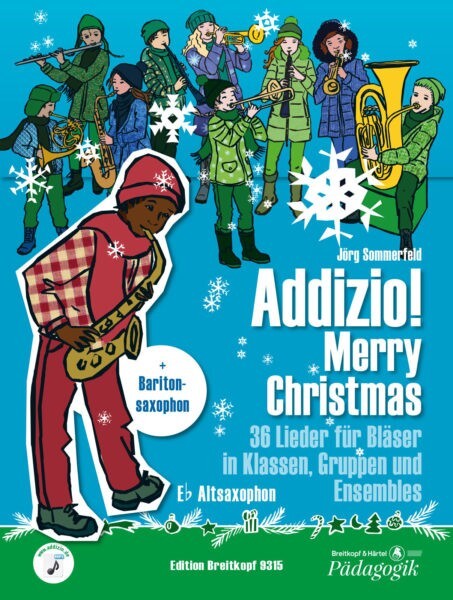 Addizio: Merry Christmas<br>Altsaxophon / Baritonsaxophon