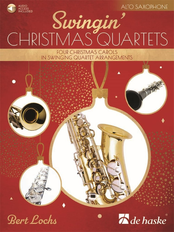 Swingin' Christmas Quartets<br>Alt Saxophon Quartett - Set + Online Audio