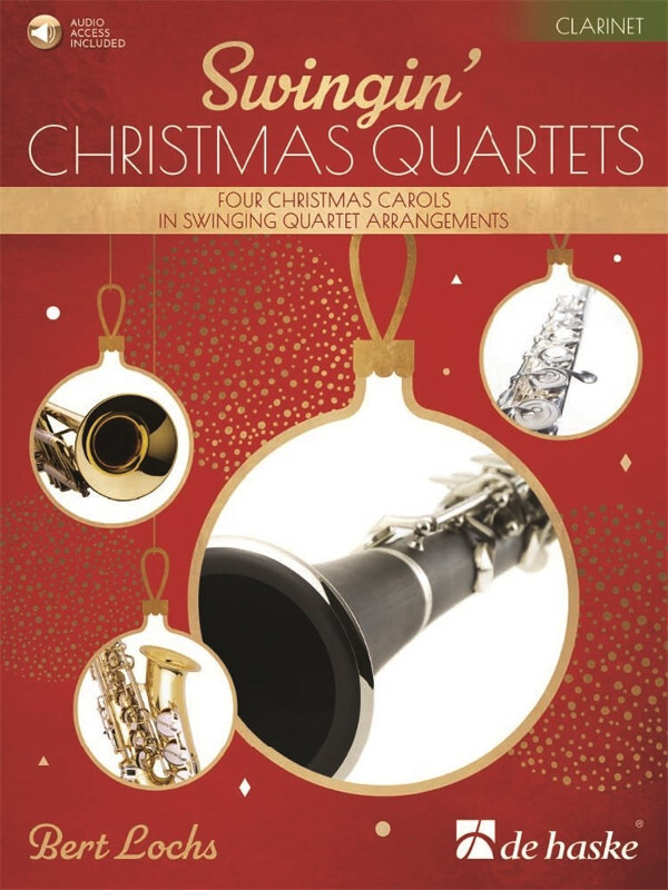 Swingin' Christmas Quartets<br>Klarinetten Quartett - Set + Online Audio