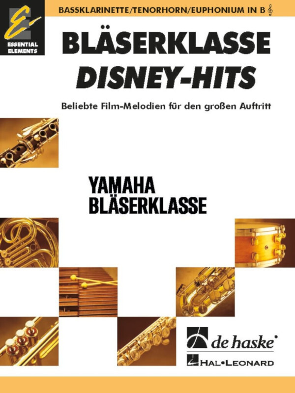 BlserKlasse Disney- Hits - Bassklarinette/Tenorhorn/Euphonium in B<br>