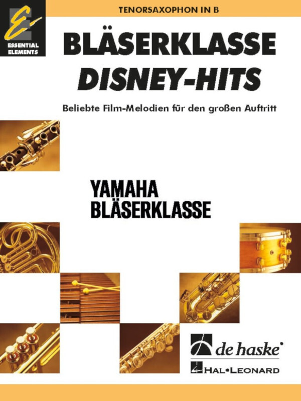 BlserKlasse Disney- Hits - Tenorsaxophon in B<br>