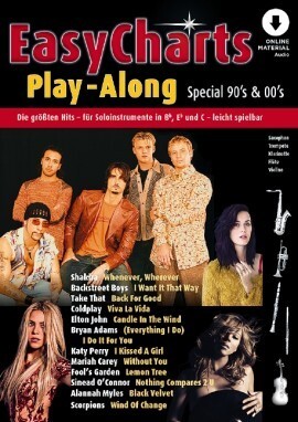 Easy Charts Special: 90's & 00's<br>f�r Soloinstrumente in C/Eb/Bb