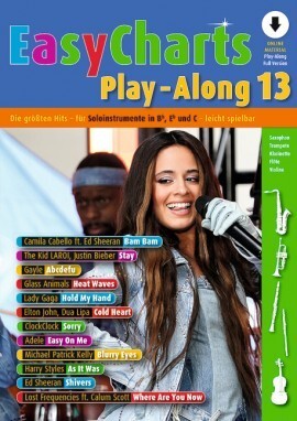 Easy Charts Play-Along No 13<br>C/Eb/Bb-Instrument