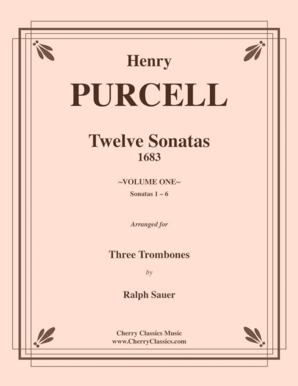 Sonatas 1-6 for 3 Trombones Volume 1<br>fr 3 Posaunen
