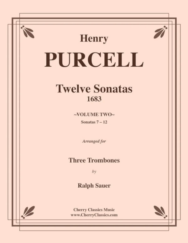 Sonatas 7-12 for 3 Trombones Volume 2<br>fr 3 Posaunen