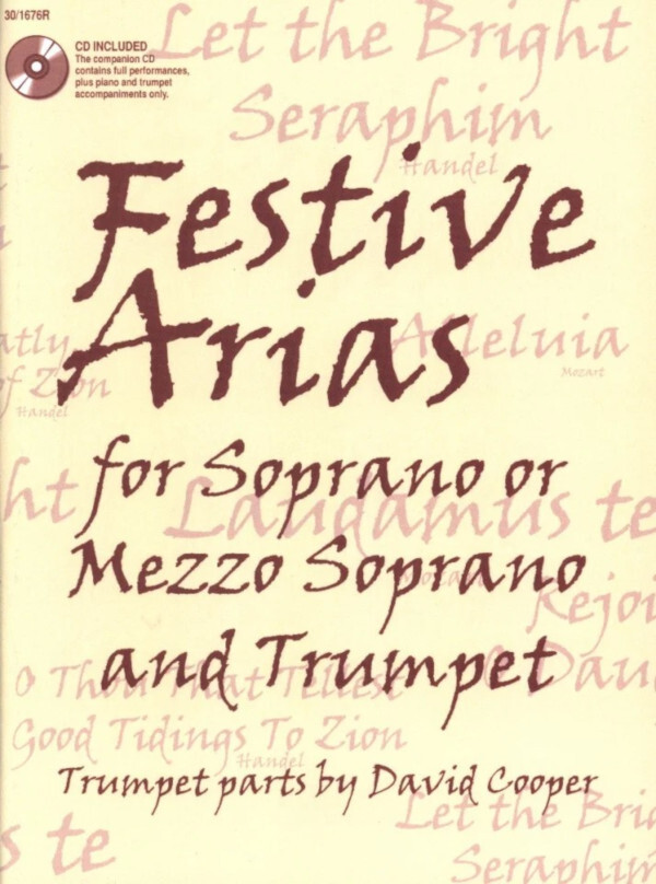 Festive Arias 1<br>Sopran (Mezzo), Trompete + Klavier + Mitspiel CD