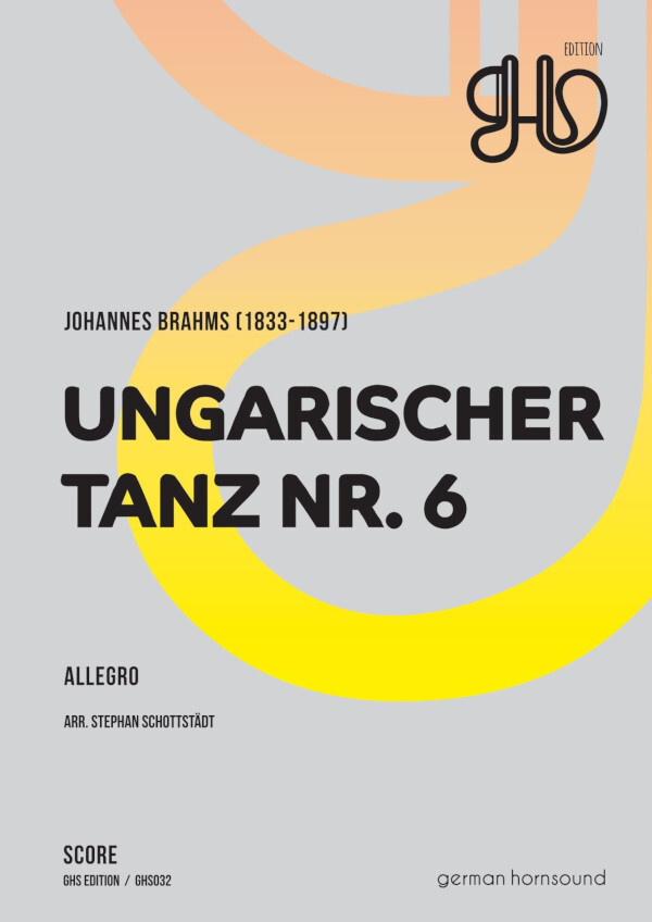 Ungarischer Tanz Nr. 6 - Allegro<br>fr 4 Hrner - 4 horns